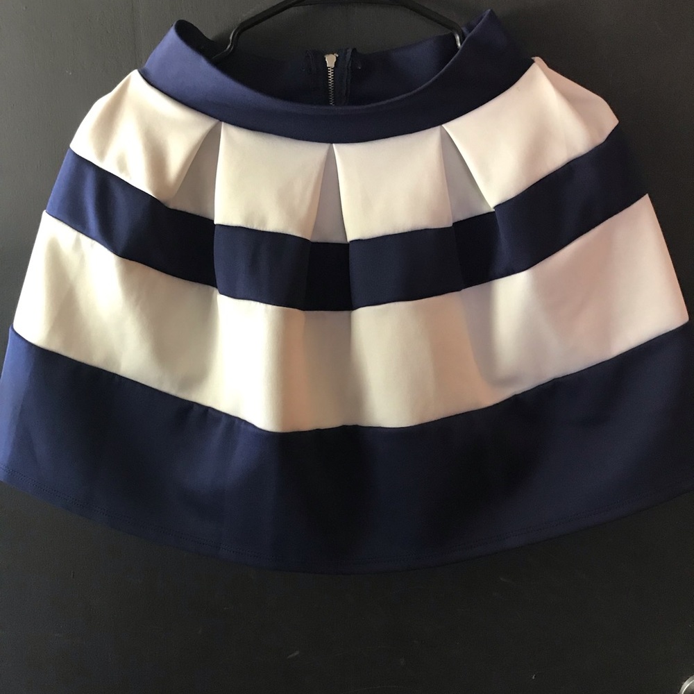 Navy and White mini